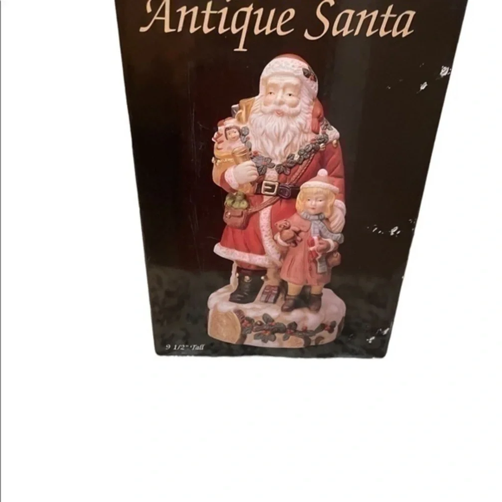 Vintage antique Santa hand crafted porcelain